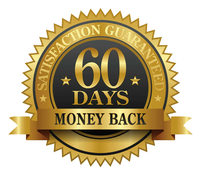 60 Days money back guarantee